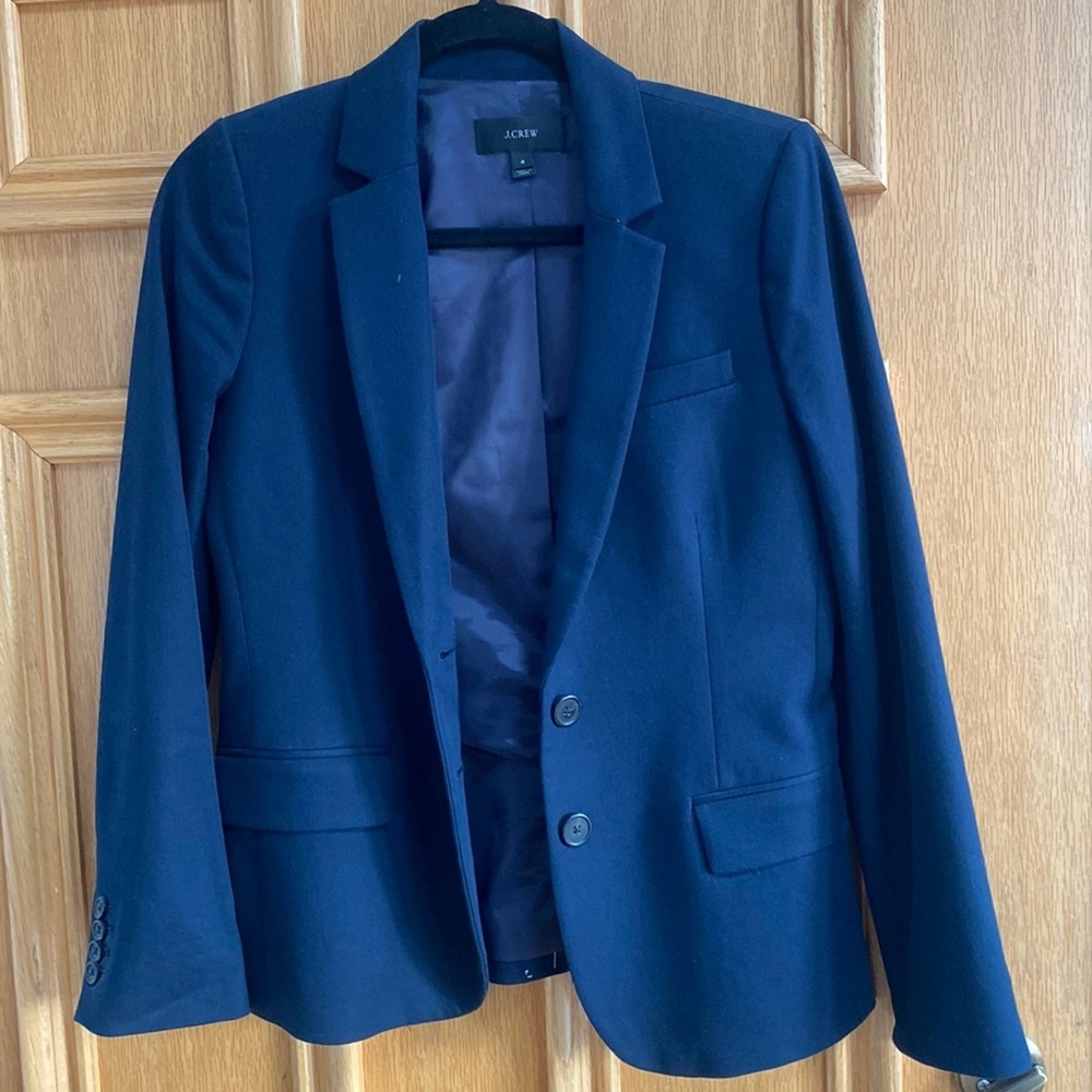 J.Crew Thompson navy blazer size 4
